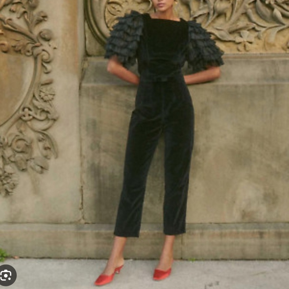 Doen heirloom pontoise velvet pants